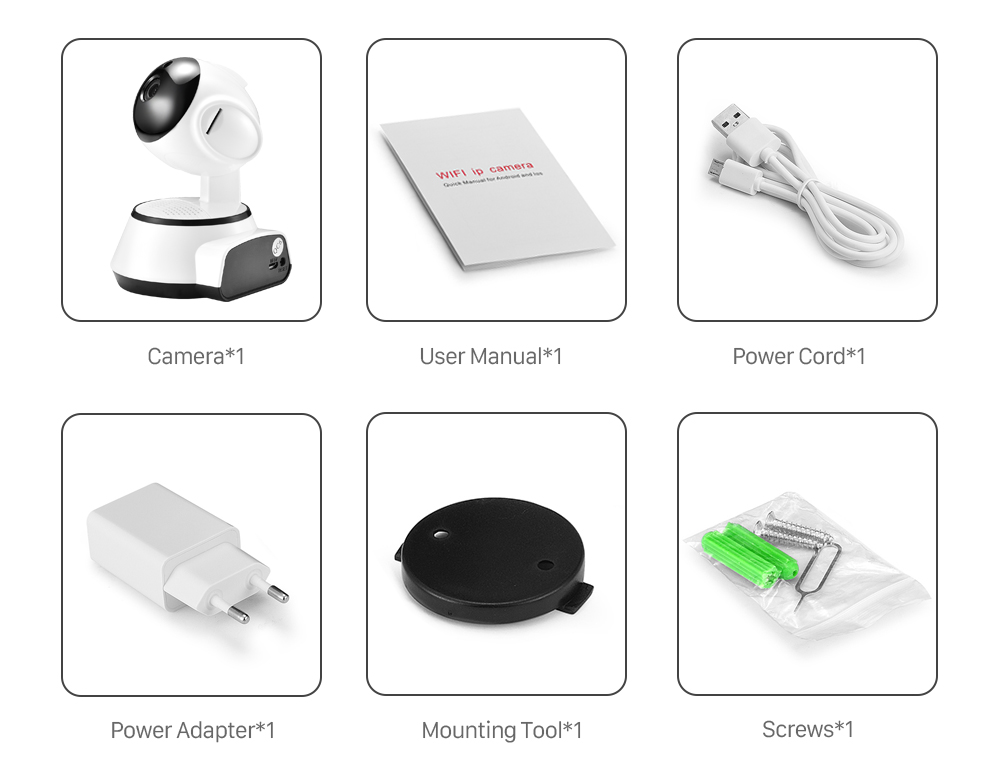 Champion Mini Doll Robot  WiFi IP Camera.