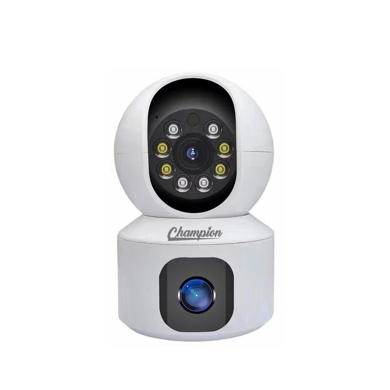 Champion C10 Dual Lens 3+3 MP WiFi IP camera.
