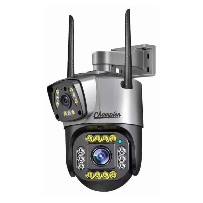 Champion WIFI 3+3 MP Duel Lens Waterproof Outdoor IP Camera