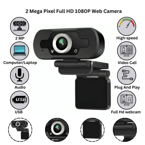 Champion 5 Mega Pixel Full HD 1080P Web Camera, price in Bangladesh