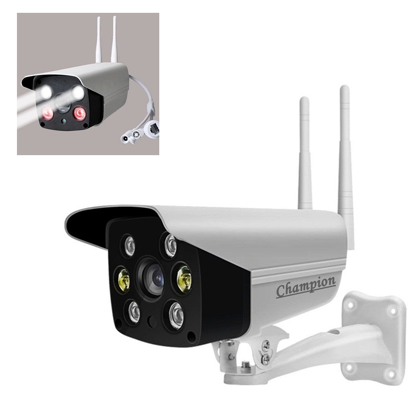 Champion V380Pro Bullet 3MP WaterProof Outdoor IP Camera.